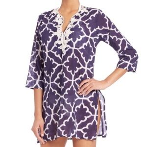 Roberta Roller Rabbit Navy and White Tunic